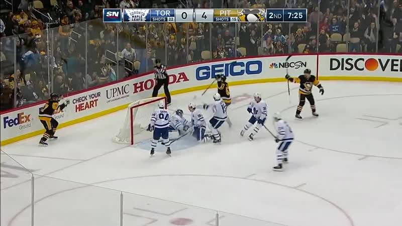 Teddy Blueger Scores After Frederik Andersen Turns The Puck