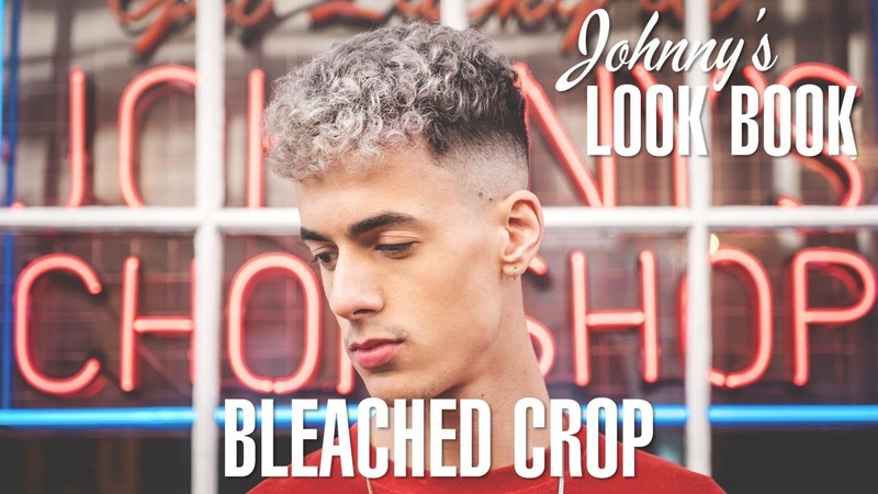 Spring, Summer Look Book 2018, Bleached Crop Hair Cut by Johnnys Chop