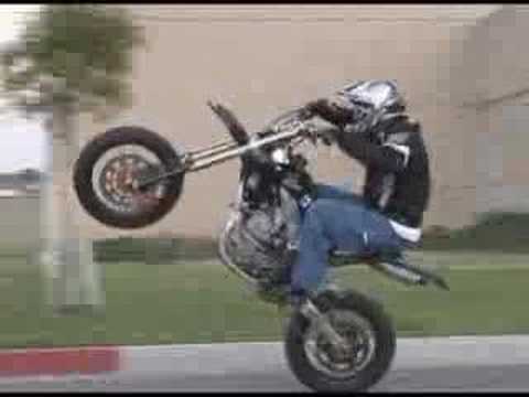 Ryan Moore Super Moto Stunt