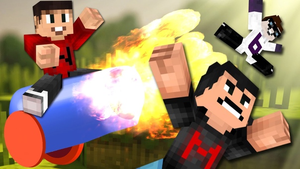 Drunk Minecraft, 66, TNT CANNON