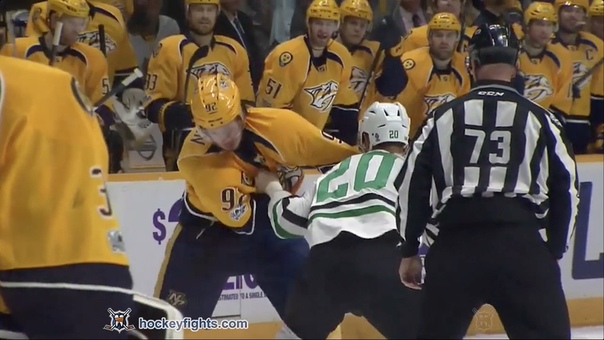 Cody Eakin vs Ryan Johansen Feb 12,