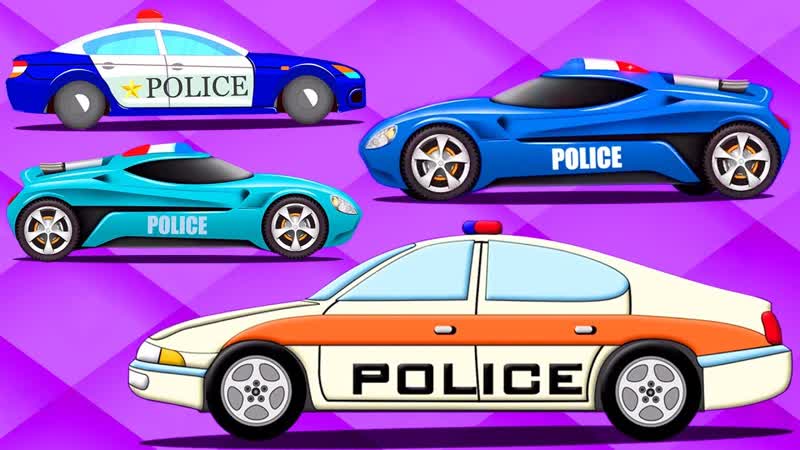 Police Car, Formation And Uses, Vehicle Videos For Babies by Kids