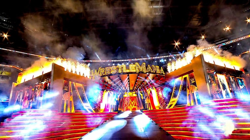 Wrestle Mania Goes Hollywood set reveal at So Fi