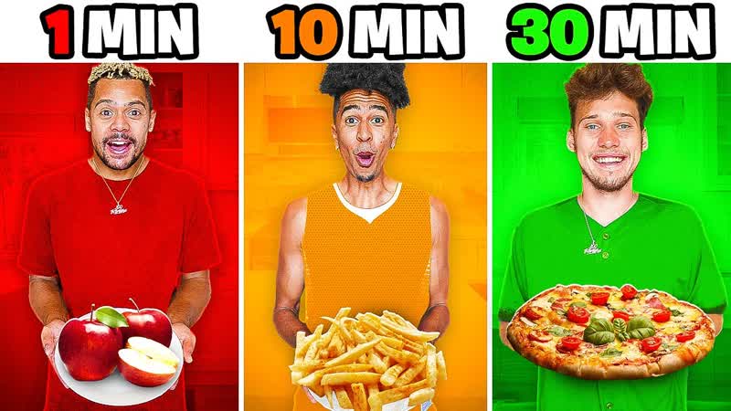 1 Minute vs 10 Minute vs 30 Minute Timed Cook Off