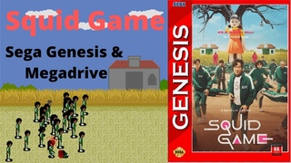 Squid Game for Sega Genesis & Megadrive - Red Light Green Light
