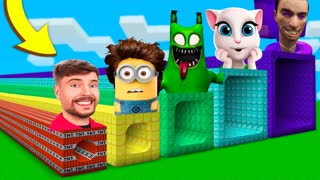 ДЛИННЫЕ КРУГЛЫЕ ТОННЕЛИ В МАЙНКРАФТ ЗОМБАК