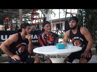 UFC's new stars training at Phuket's Tiger Muay Thai