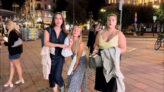 Stockholm Nightlife-Swedish Girls After Midnight🇸🇪 4K Sweden