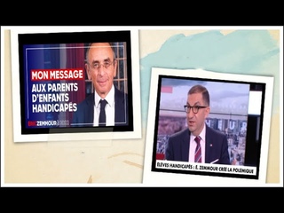 SANS ERIC ZEMMOUR LE SUJET DU HANDICAP SERAIT PASS A LA TRAPPE....