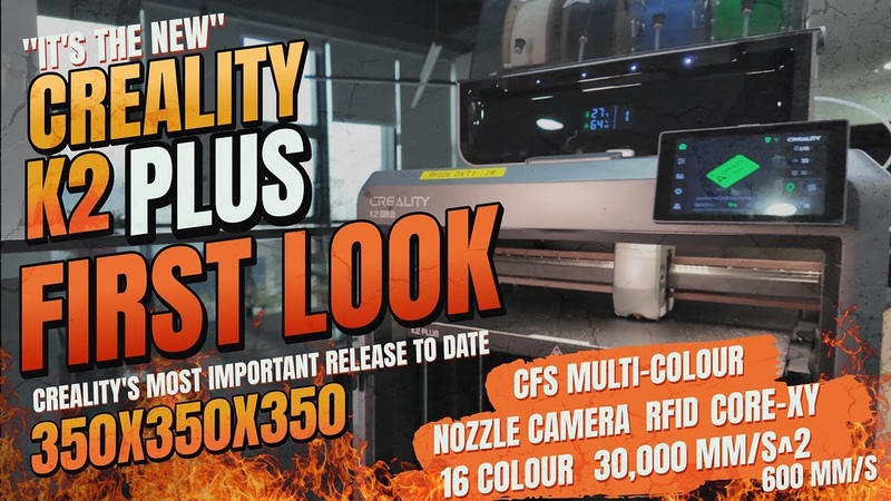 Creality K2 Plus Multi Color 3 D Printer A Game