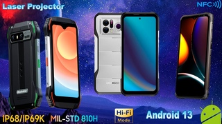5 НОВЫХ ЗАЩИЩЕННЫХ СМАРТФОНОВ (Август)