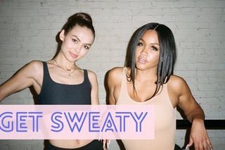 Rosa Acosta Teaches Ballet and 'Stretch 4 Sex' on Get Sweaty with Emily Oberg