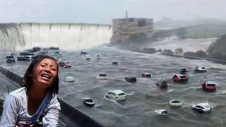 860,000 people are evacuated! Cars and people are carried away by Cyclone Belal in Mauritius
