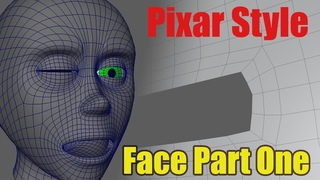 Pixar Style Topology: Face Part One